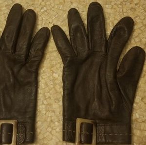 Woman's leather gloves small